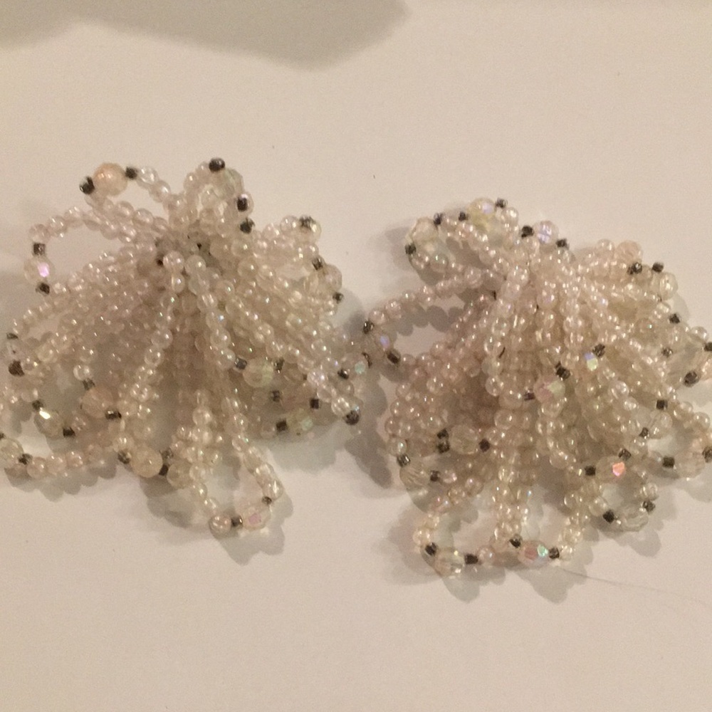Clip on Bead Earrings (Z)